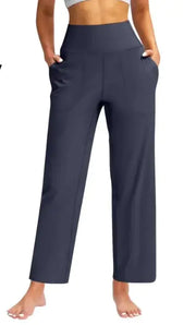 Women's High Waist Trousers A T FASHION STORE