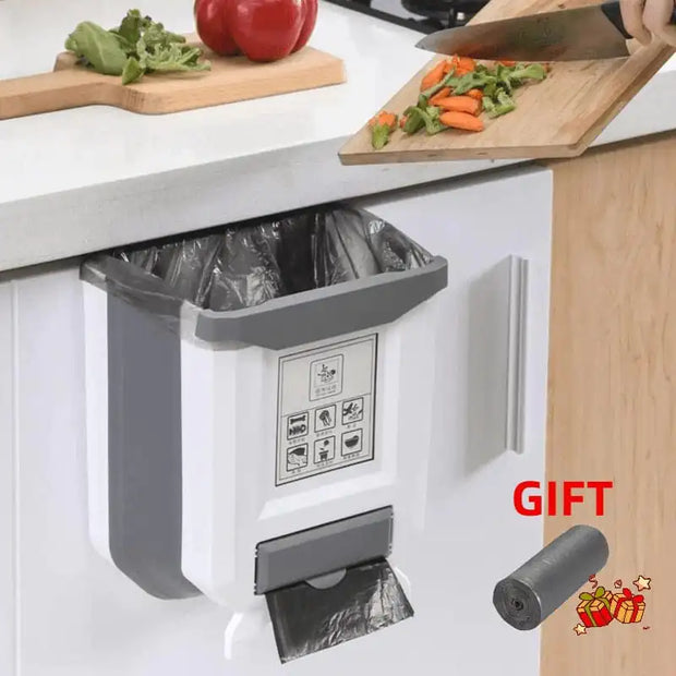 Foldable Kitchen Trash Can A T FASHION STORE