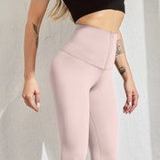 Women's High Waist Warm Leggings for Fitness Sports A T FASHION STORE