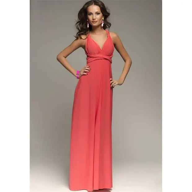 Long Wrap Dress A T FASHION STORE