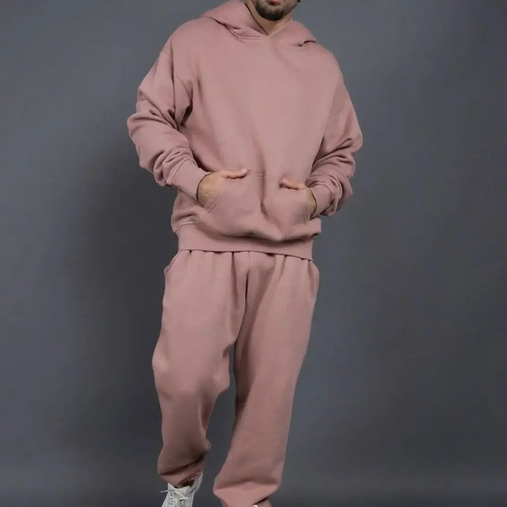 Cotton Hoodie Tracksuits A T FASHION STORE