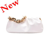 Soft Leather Cloud Bag: Women's Single Shoulder Purse A T FASHION STORE