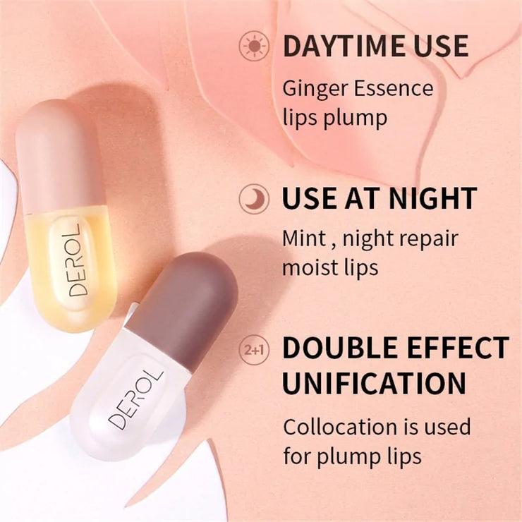 Day Night Instant Volume Lip Plumper Oil A T FASHION STORE