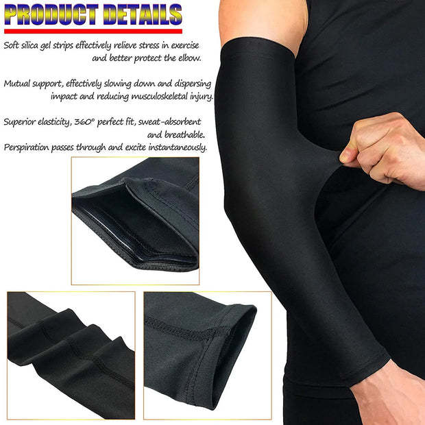 Sports Arm Compression Sleeve A T FASHION STORE