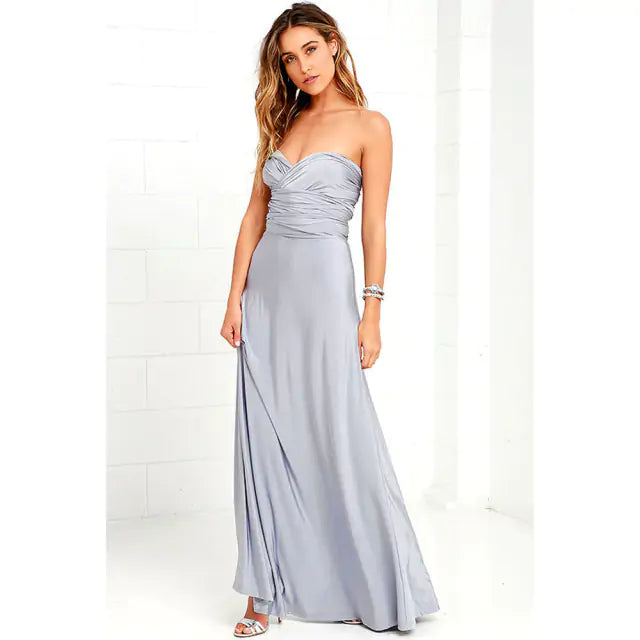 Long Wrap Dress A T FASHION STORE