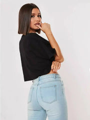 Women Crop Top A T FASHION STORE