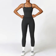 Women's 2 Piece Tight Quick-Drying Fitness Suit A T FASHION STORE