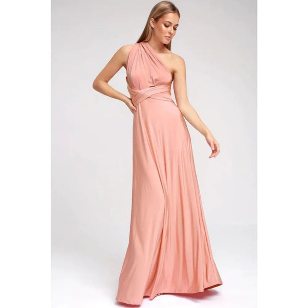 Long Wrap Dress AT Fashion store