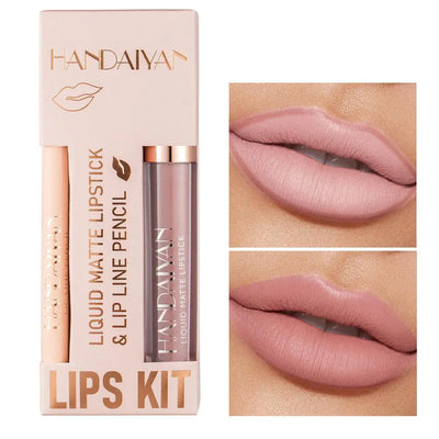 Matte Lipstick and Lip Liner A T FASHION STORE