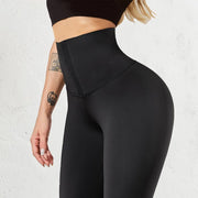 Women's High Waist Warm Leggings for Fitness Sports A T FASHION STORE