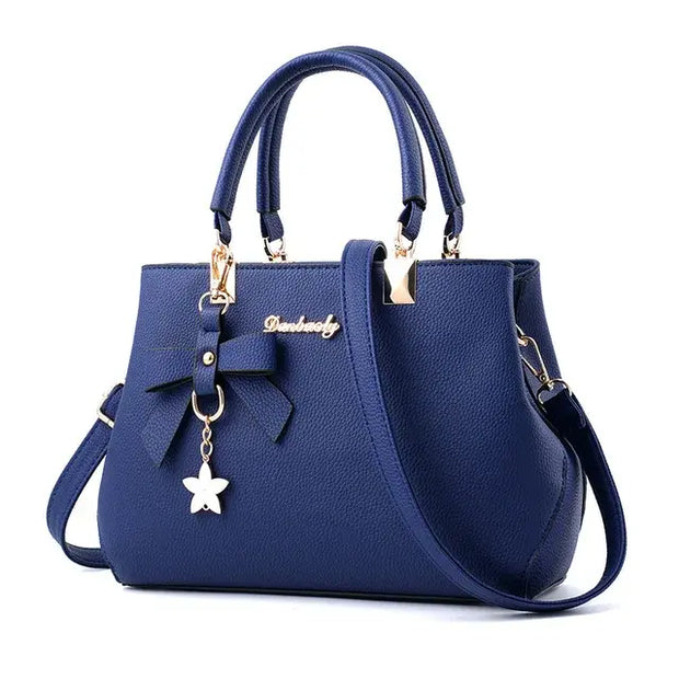 Stylish Messenger Bags With Elegant Flower Pendant A T FASHION STORE