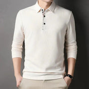 Long Sleeve Polo Shirt AT Fashion store