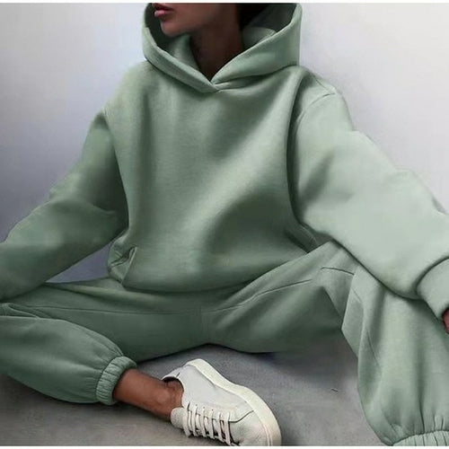 Winter Hoodie Sweat Sets A T FASHION STORE