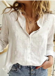 Linen Button-Up Shirts AT Fashion store