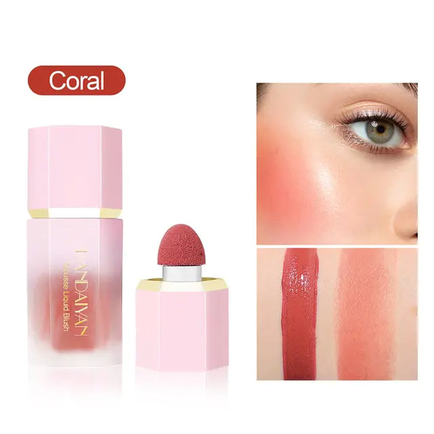 Liquid Blush Moisturizing Lip Gloss A T FASHION STORE