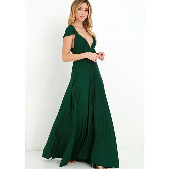 Long Wrap Dress A T FASHION STORE