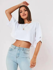 Women Crop Top A T FASHION STORE