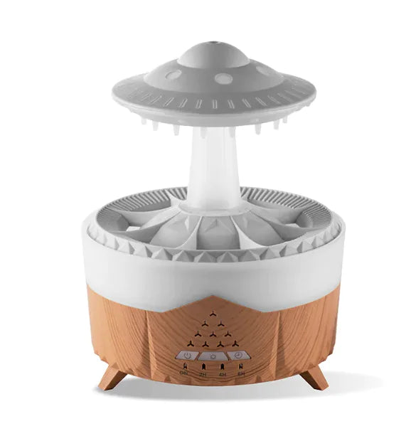 AquaGlow UFO Raindrop Aroma Diffuser & Humidifier A T FASHION STORE