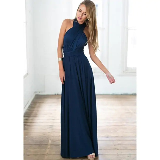 Long Wrap Dress A T FASHION STORE