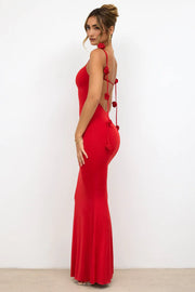 Spaghetti Backless Dress A T FASHION STORE