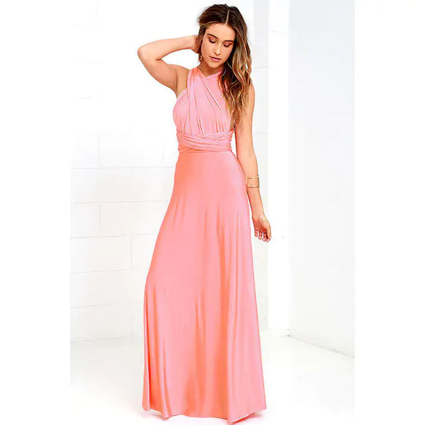 Long Wrap Dress AT Fashion store