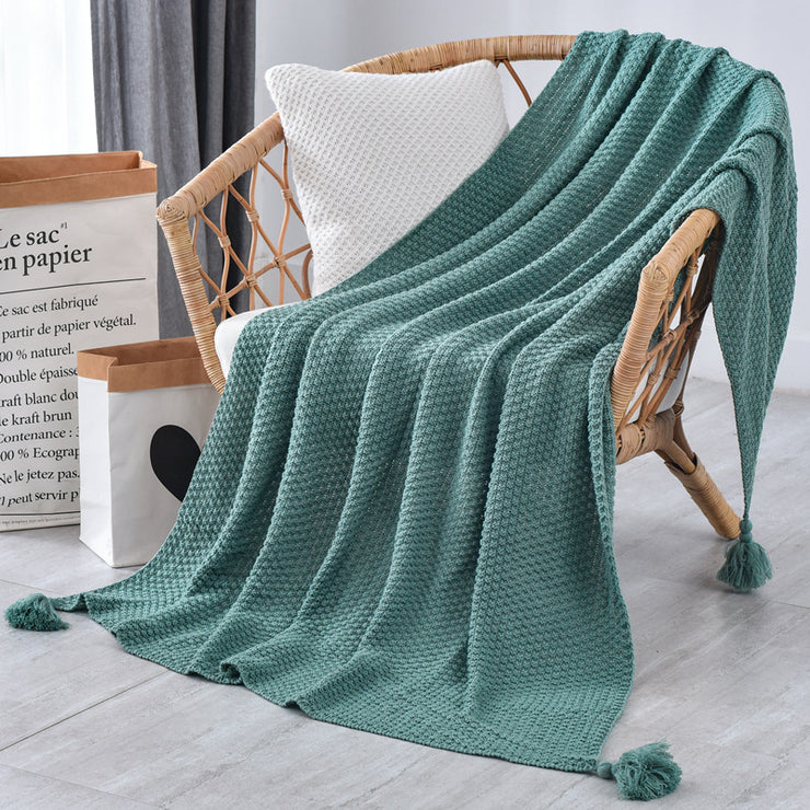 Leg Blanket Siesta Blanket Bed End Leisure Air-conditioning Blanket AT home decorations