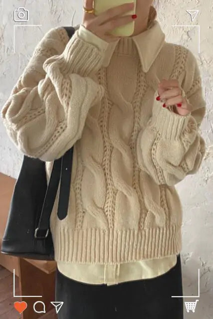 Women's Fashion Knitted Sweaters AT Fashion store