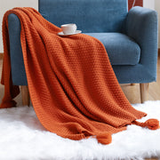 Blanket Shawl Leisure Bed Cover Small Woolen AT home decorations