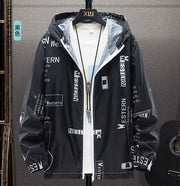 Mens Hooded Jacket A T FASHION STORE