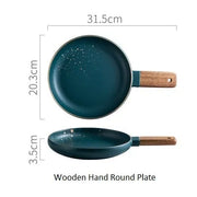 Retro Green Nordic Ceramic Tableware Set A T FASHION STORE