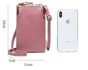 Women's Wallet Bag With Cell Phone Strap A T FASHION STORE