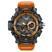 Waterproof And Shockproof Dual Display Luminous Watch AT home decorations
