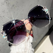 Gradient Lens Sun Glasses A T FASHION STORE