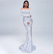 Elegant Evening Dress A T FASHION STORE