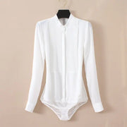 Women's Chiffon Blouse Bodysuit A T FASHION STORE