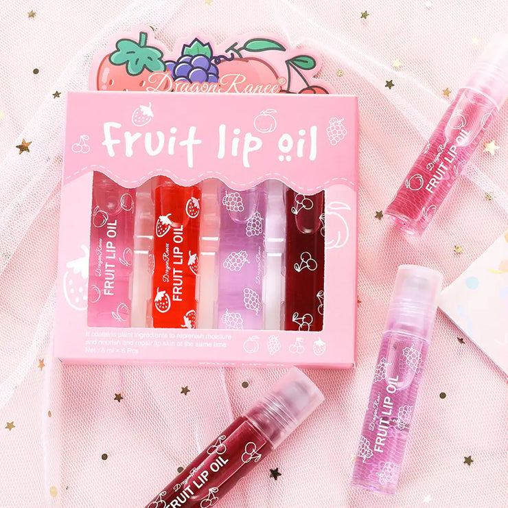 4 n 1 Transparent Roll-on Lip Oil A T FASHION STORE