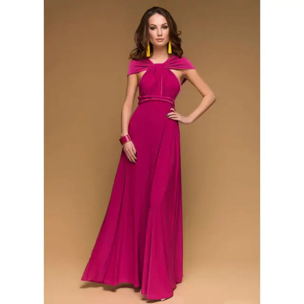 Long Wrap Dress A T FASHION STORE