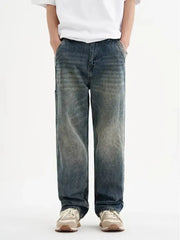 Vintage Washed Jeans A T FASHION STORE