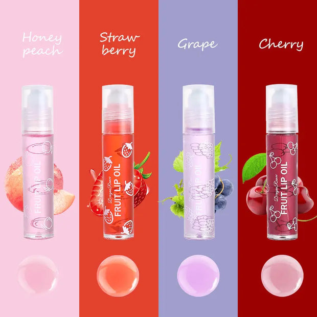 4 n 1 Transparent Roll-on Lip Oil A T FASHION STORE