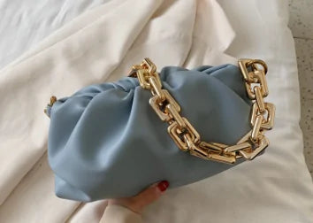 Soft Leather Cloud Bag: Women's Single Shoulder Purse A T FASHION STORE