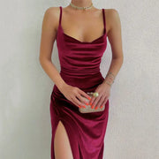 Sleeveless Evening Gown: Elegant Chic A T FASHION STORE