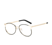 Cat Eye Glasses Metal Frames A T FASHION STORE