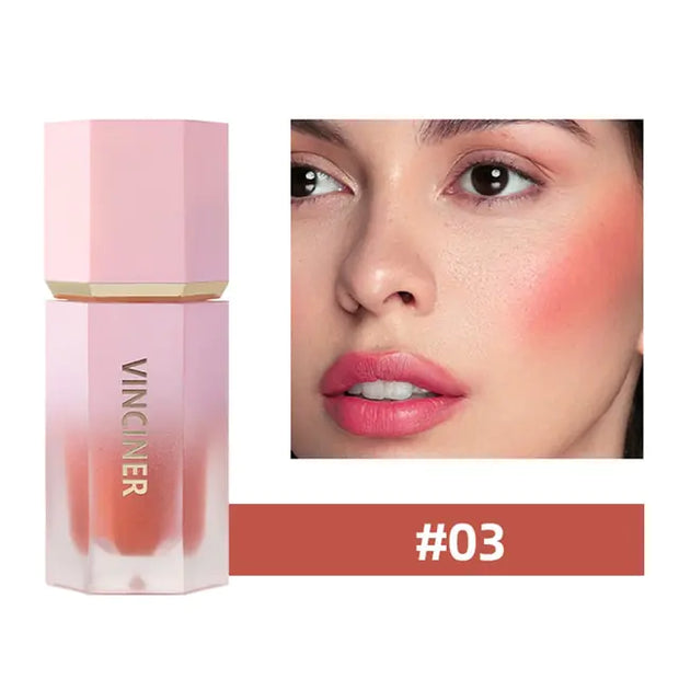 Liquid Blush Moisturizing Lip Gloss A T FASHION STORE