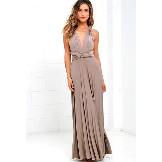 Long Wrap Dress A T FASHION STORE