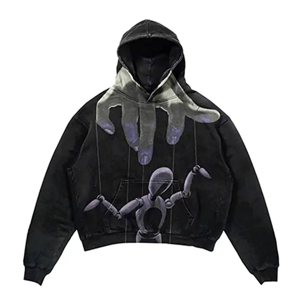 Fashion Casual Oversized Hoodies Jacket A T FASHION STORE