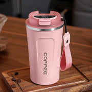 Stainless Steel Portable Vacuum Cup A T FASHION STORE