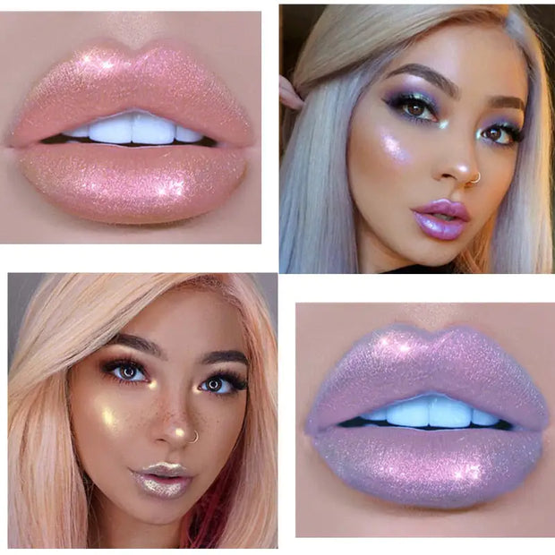 Mermaid Glitter Holographic Lip Gloss A T FASHION STORE