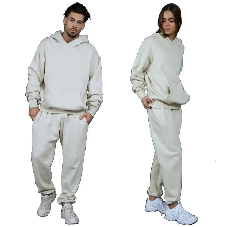 Cotton Hoodie Tracksuits A T FASHION STORE