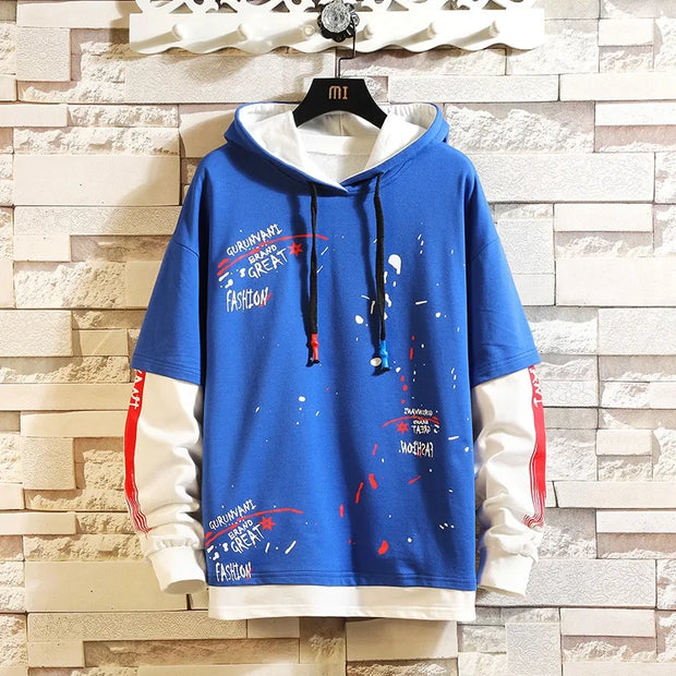 Patchwork Hoodie A T FASHION STORE