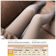 Women's Fleece Winter Tights A T FASHION STORE